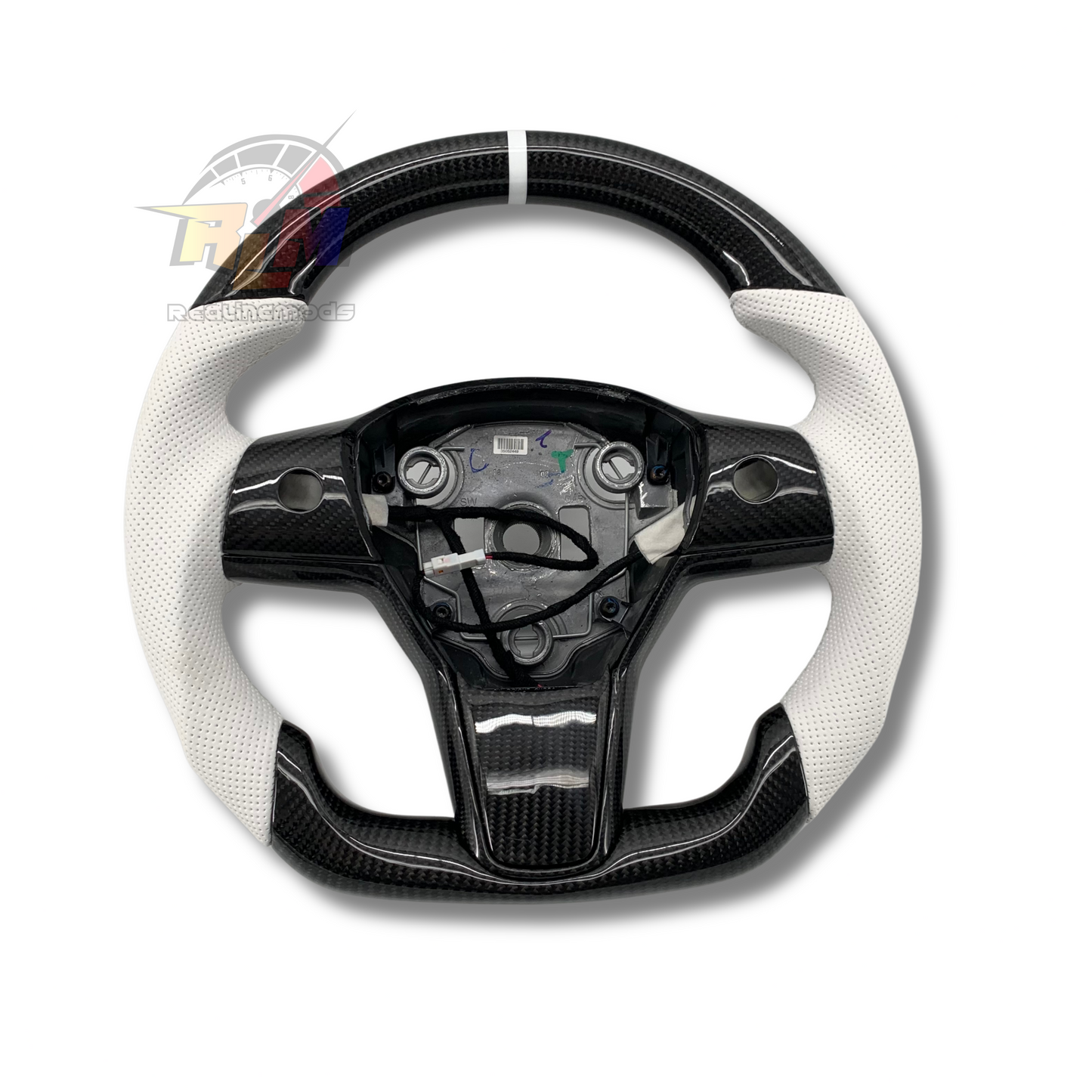 Tesla Model 3/Y & Model S/X Carbon Fiber Steering Wheel (Custom Orders)