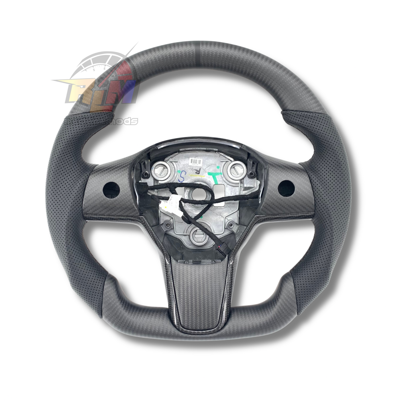 Tesla Model 3/Y & Model S/X Carbon Fiber Steering Wheel (Custom Orders)