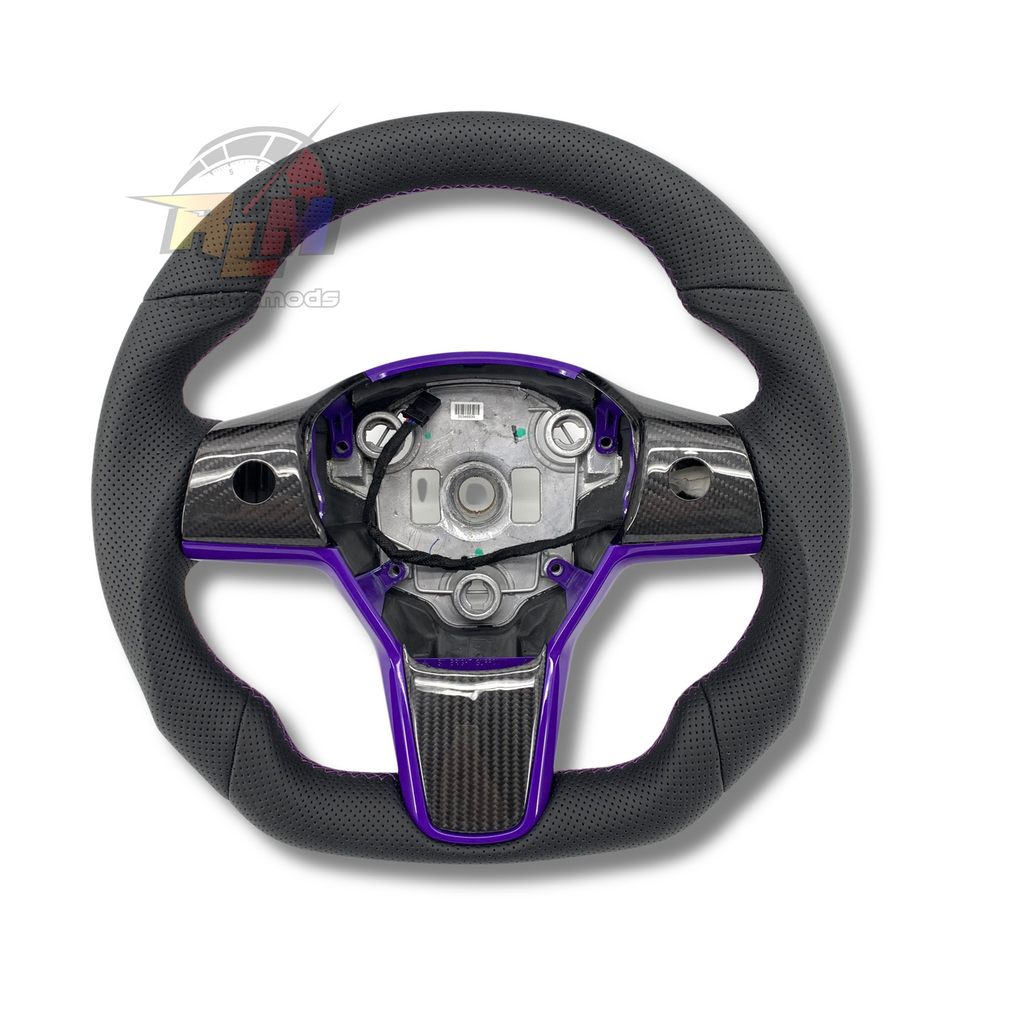 Tesla Model 3/Y & Model S/X Carbon Fiber Steering Wheel (Custom Orders)