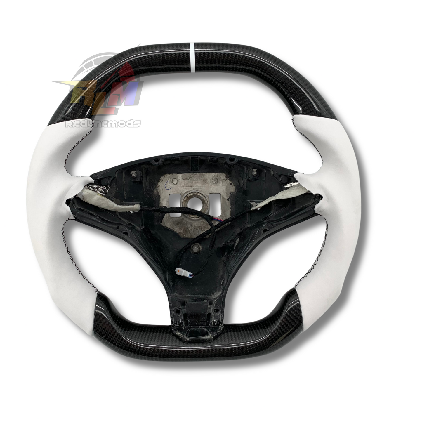 Tesla Model 3/Y & Model S/X Carbon Fiber Steering Wheel (Custom Orders)