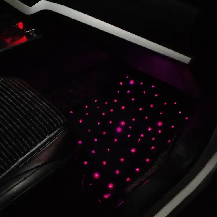 Starlight Fiber Optic Car Floor Mats – Redlinemods Lighting Shop