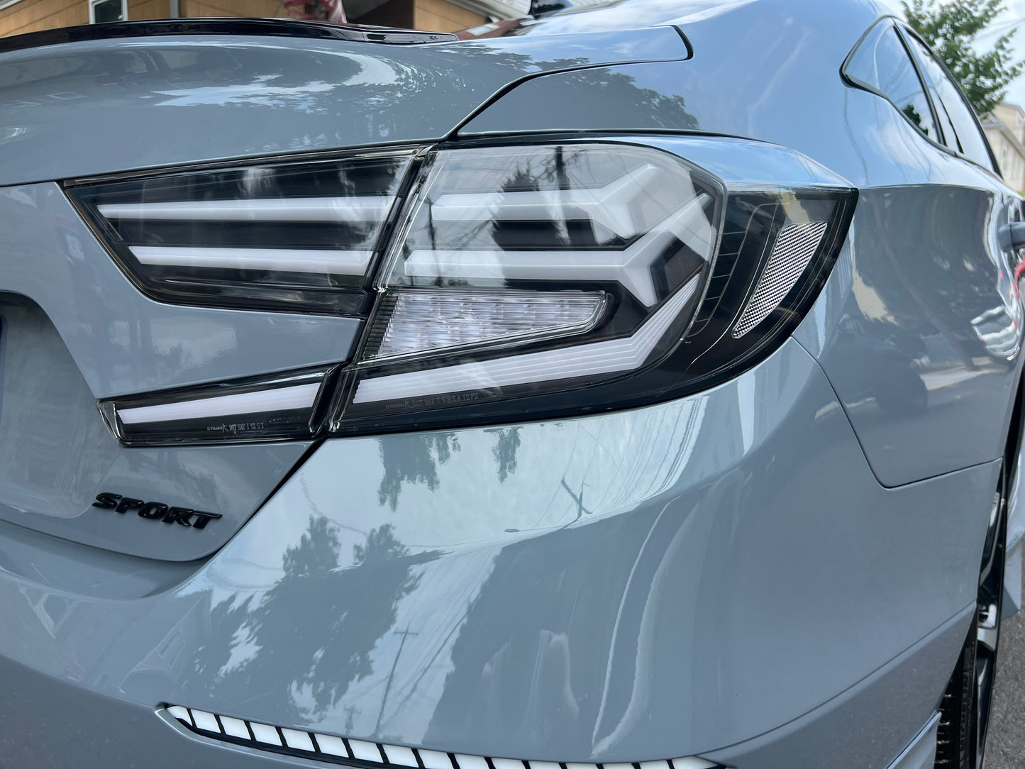 2018-2022 Honda Accord V1 Clear White Tail Lights