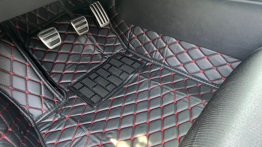 2018-2022 Honda Accord Diamond Stitched Floor Mats Full Coverage