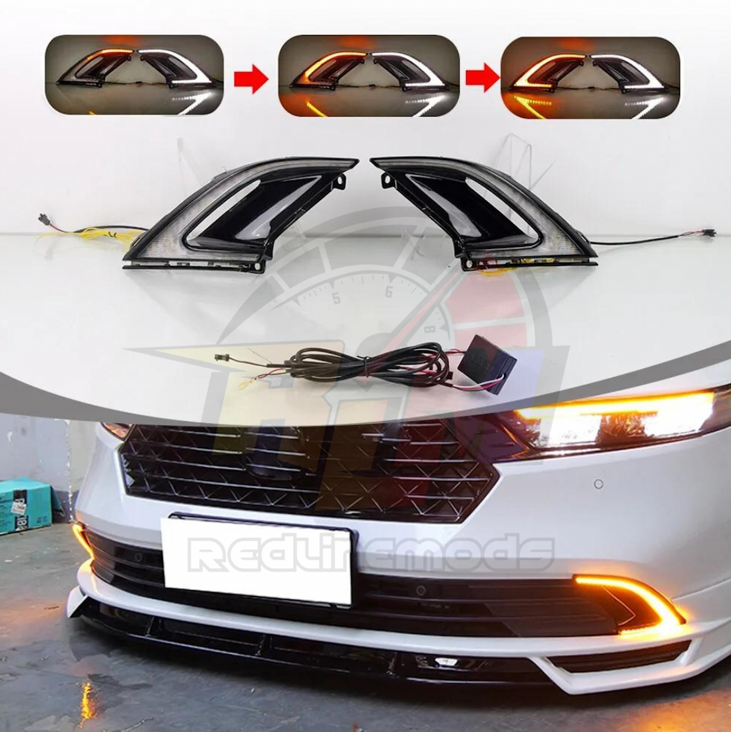 2023-2025 Honda Accord Sequential Fog Lights 11th Gen