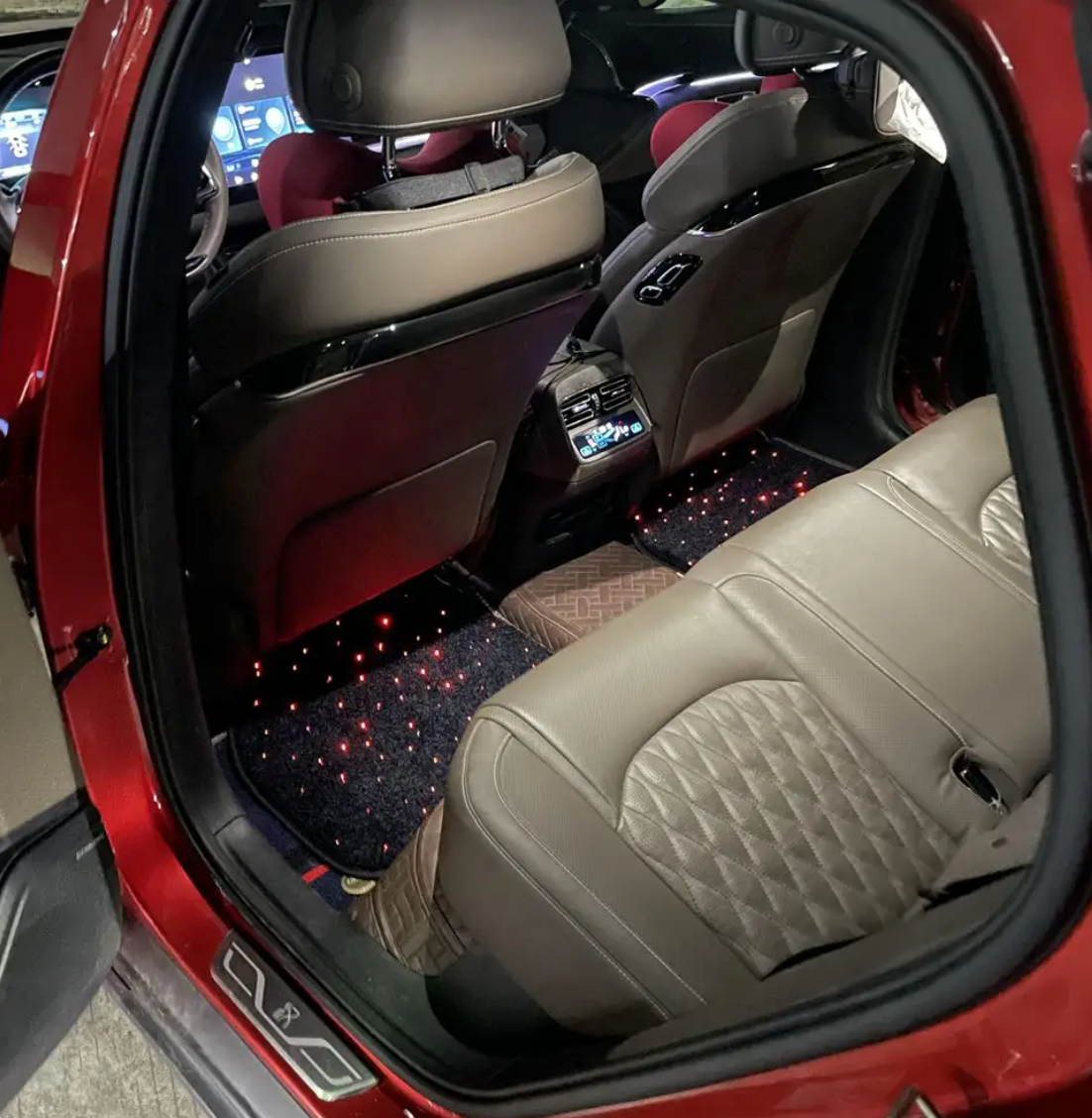 Starlight Fiber Optic Car Floor Mats