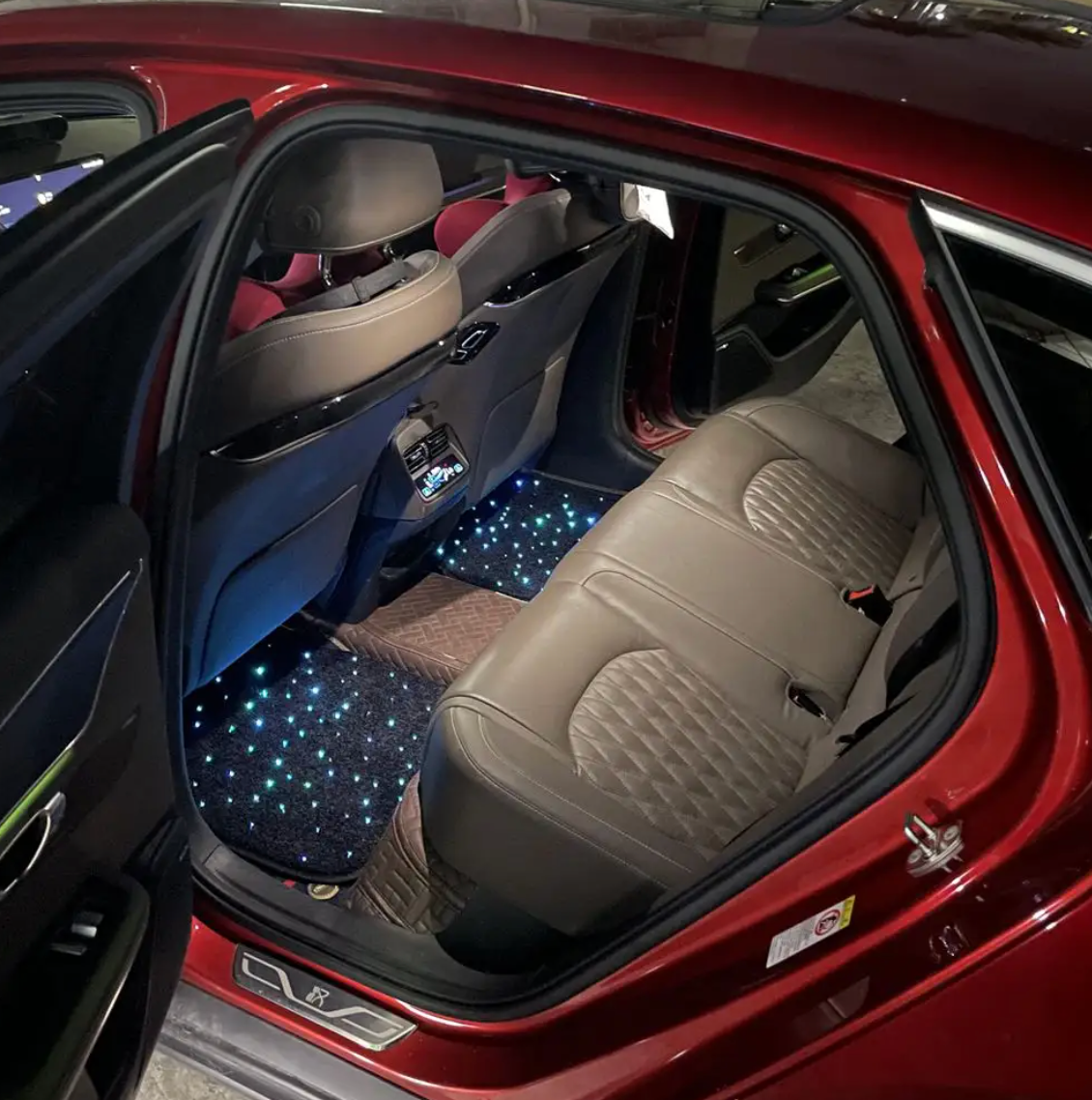 Starlight Fiber Optic Car Floor Mats