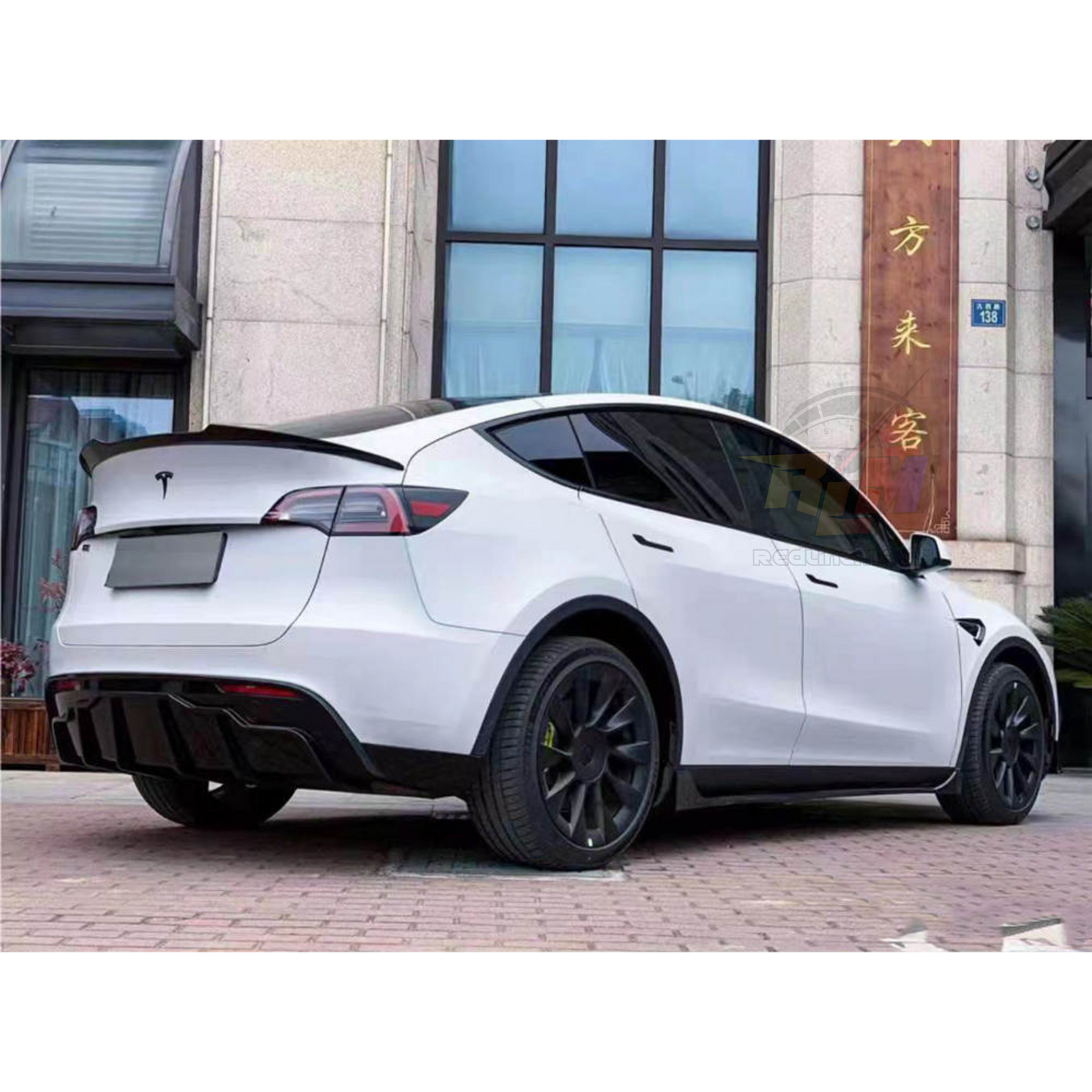 2020-2024 Tesla Model Y Side Skirts Gloss Black